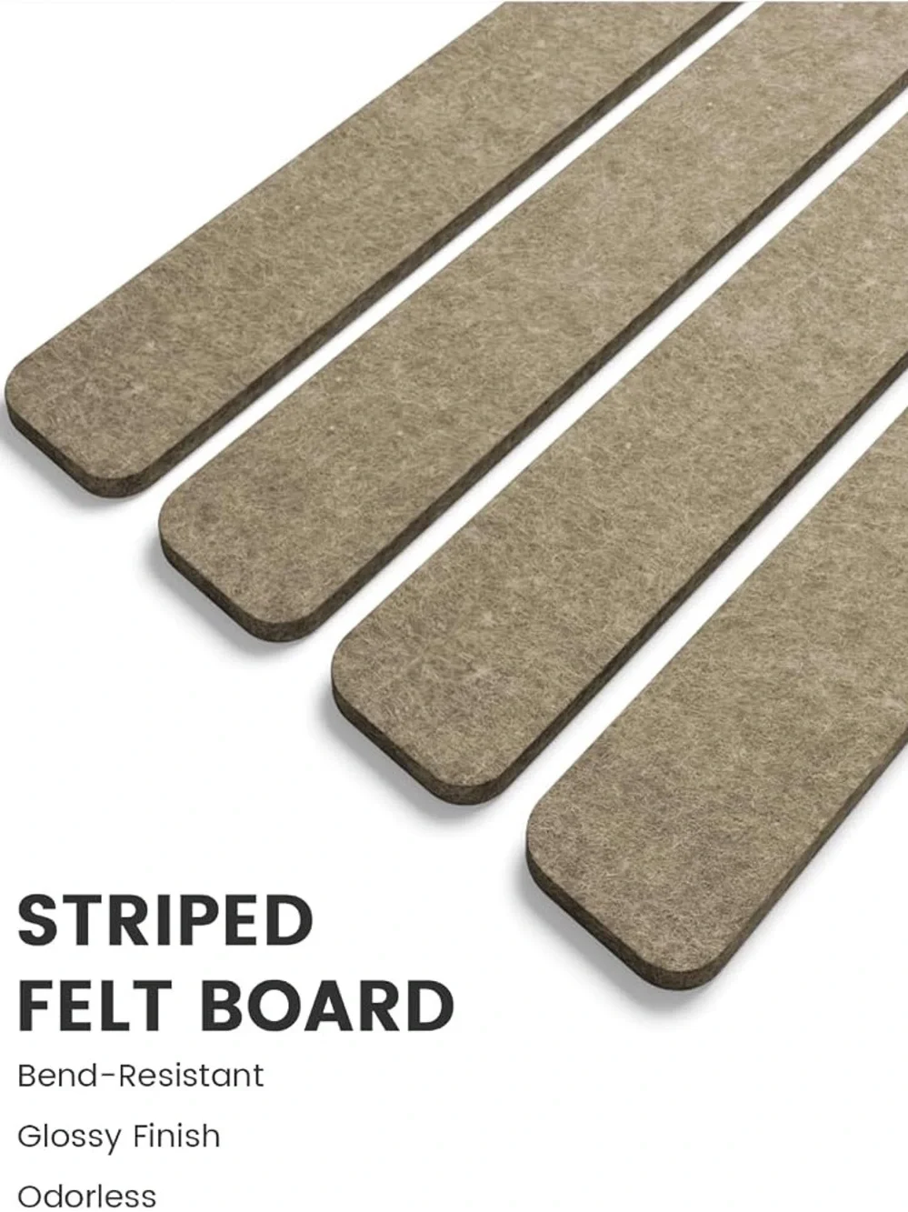 Neutral Brown Wall Slat Panel - Home Wall Decor